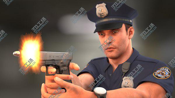 images/goods_img/20210312/Police Officer Ultra PBR 2020 Rigged V1 3D/3.jpg